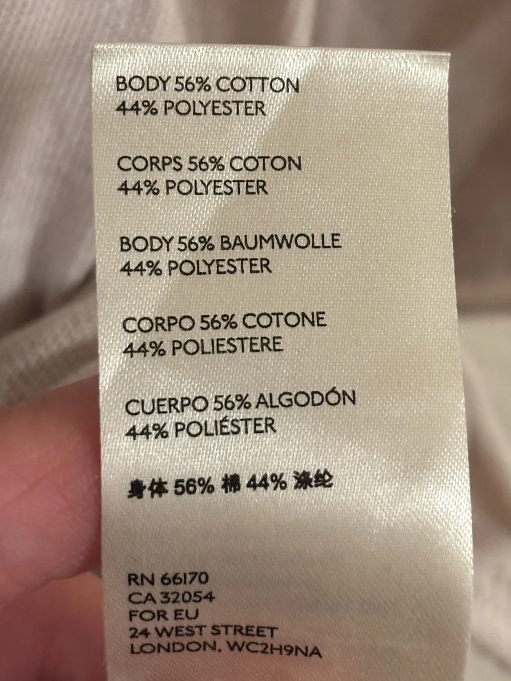 FREE PEOPLE We The Free Morgan Henley Top in Prosecco (cream biege)